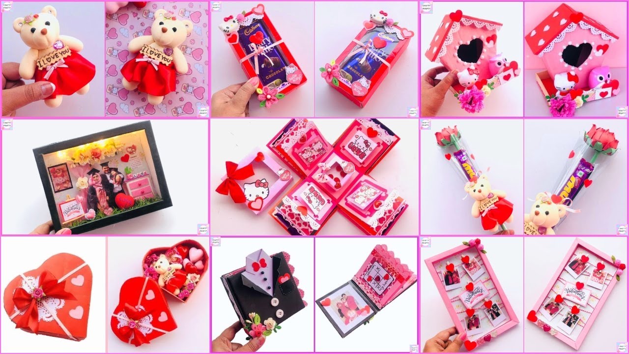 DIY 10  Valentine's Day Gift Idea /10 aesthetic diy gift ideas