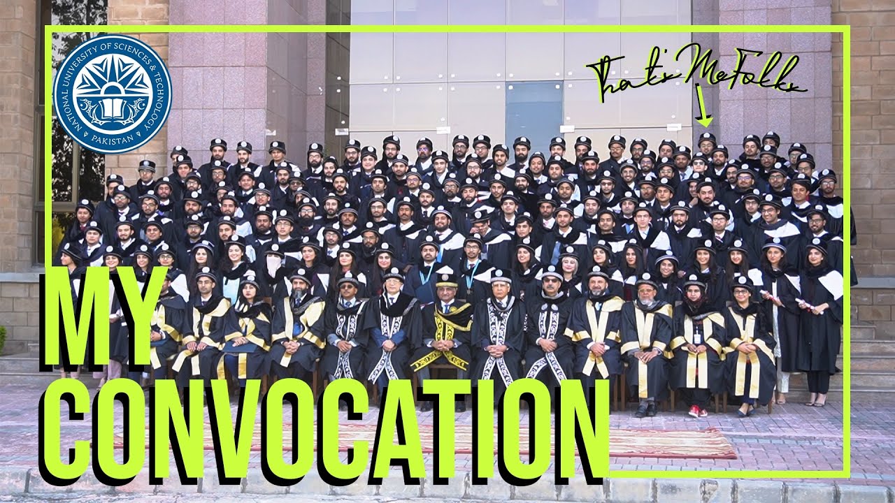 I Finally Graduated from NUST | SEECS Convocation