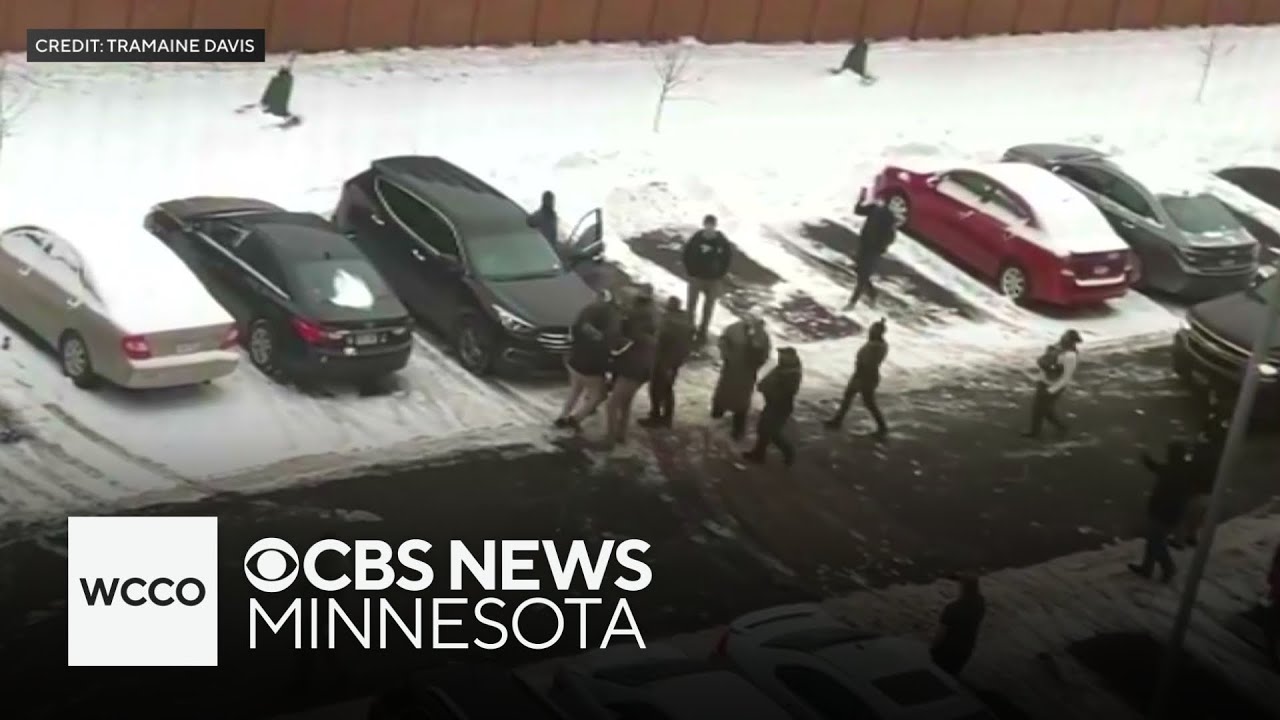 College student seen on video being detained by ICE