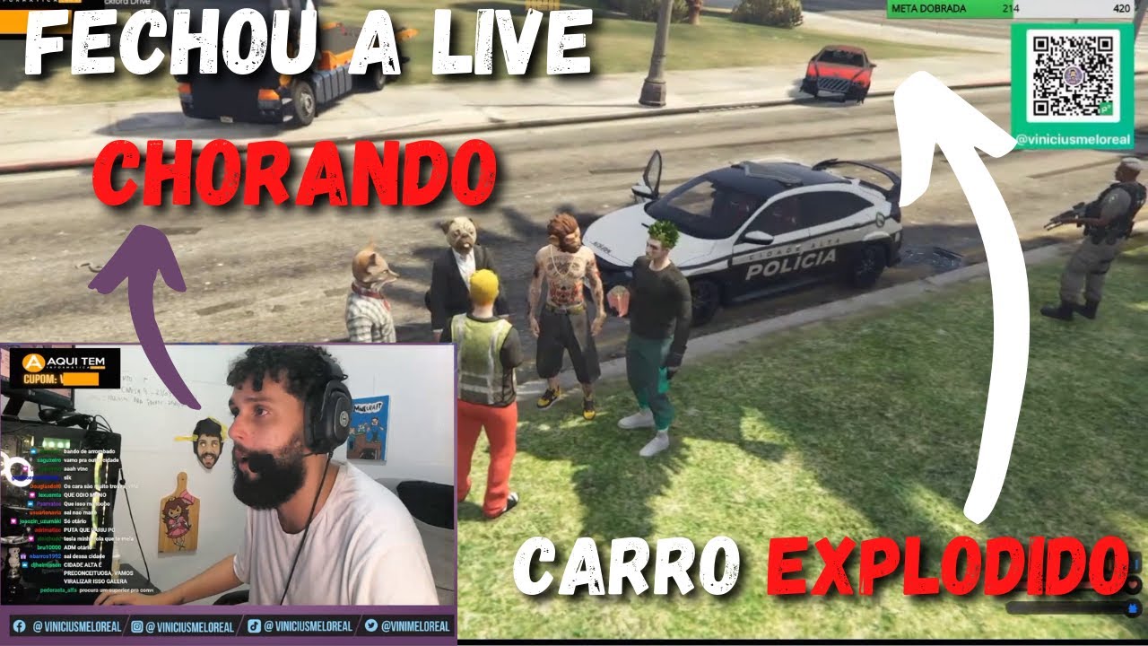 OS ADMS TRAVARAM O RP DO MILTINHO, DERAM FIM NO CARRO DELE !! CLIP TRISTE ! 😞  | GTA RP CIDADE ALTA