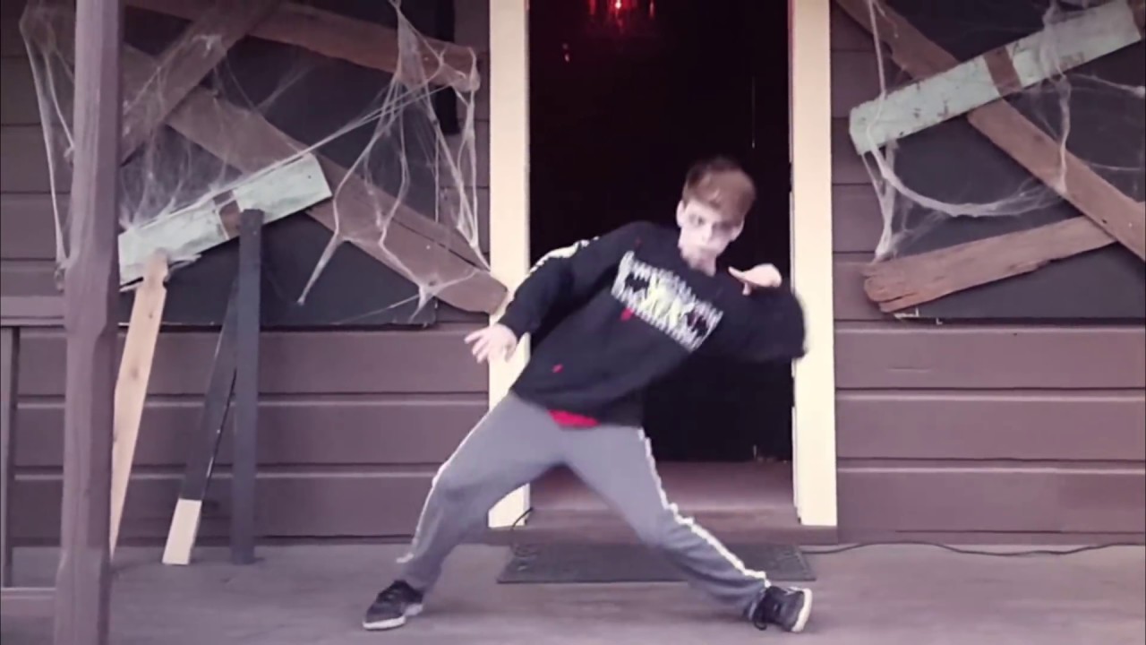 Merrick's Zombie Dance!  Happy Halloween!