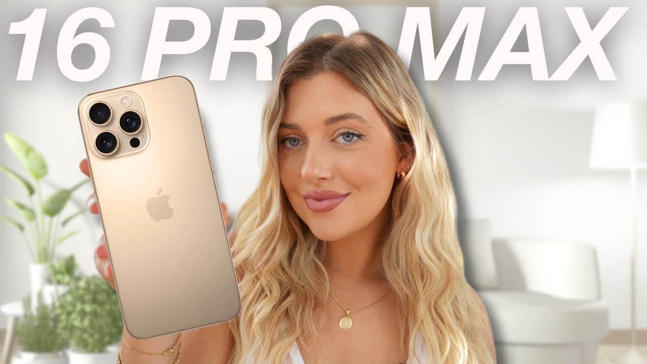 iPhone 16 Pro Max — DESERT TITANIUM! Распаковка и первые впечатления!
