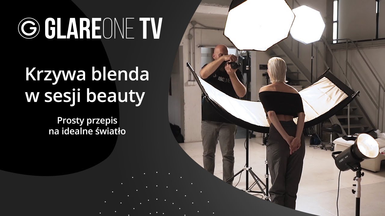 Krzywa blenda w sesji beauty, czyli prosty przepis na idealne światło