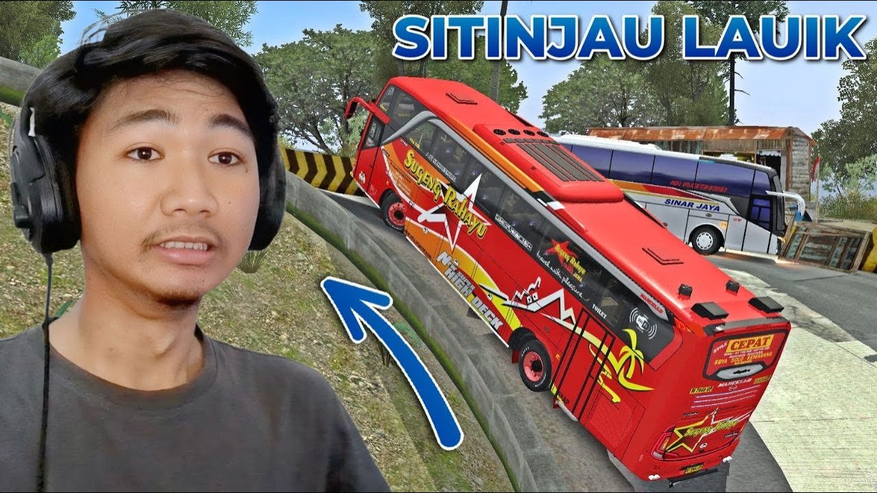 Bus Tercepat Menaklukkan Tanjakan Sitinjau Lauik!?!? | Rute Padang - Bukittinggi | Bus Simulator ID