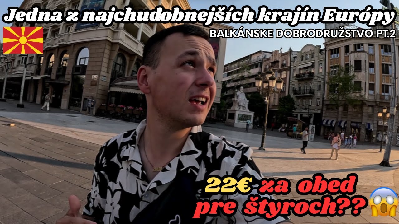 Čo skrýva najmenej známe hlavné mesto Európy? Severné Macedónsko