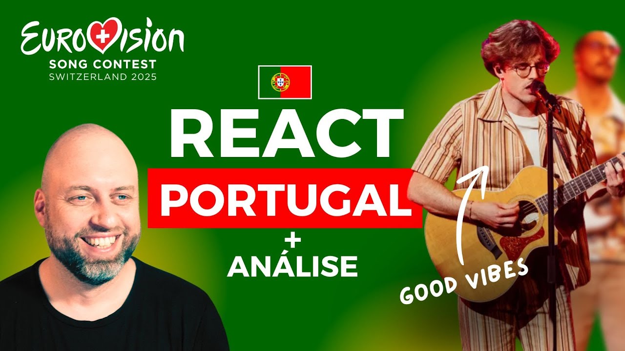 🇵🇹 [REACT] PORTUGAL - NAPA (Deslocado) Eurovision 2025