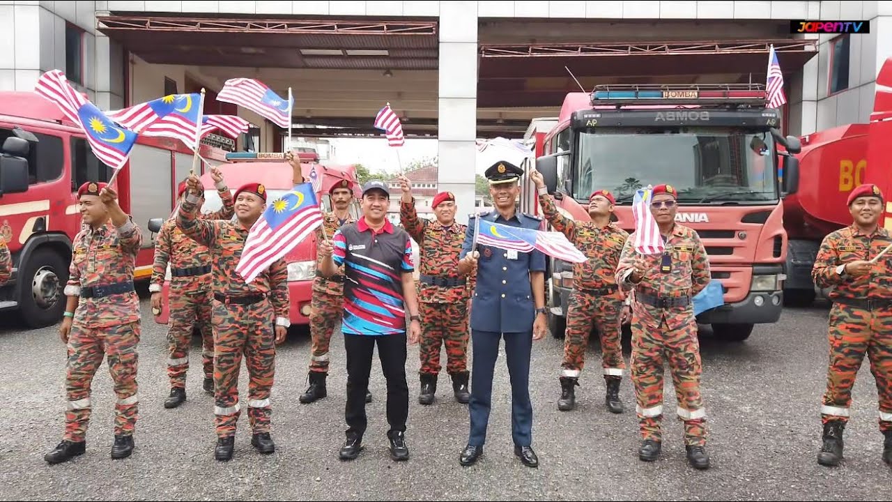 HKHM 2024 | Majlis Penyerahan Jalur Gemilang Balai Bomba Dan Penyelamat Cyberjaya
