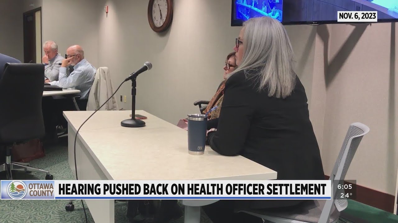 Hearing over Ottawa County health officer&rsquo;s $4 million settlement delayed