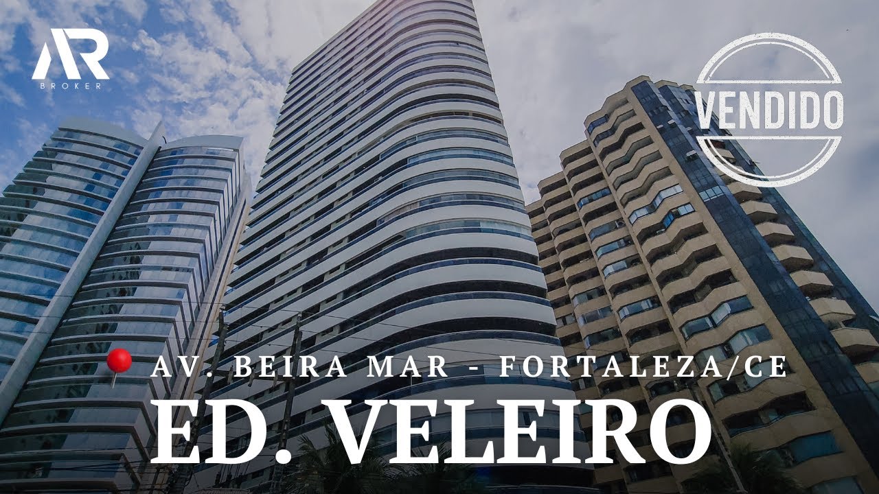 LUXUOSO APARTAMENTO 290 M² NO ED. VELEIRO NA AVENIDA BEIRA MAR EM FORTALEZA