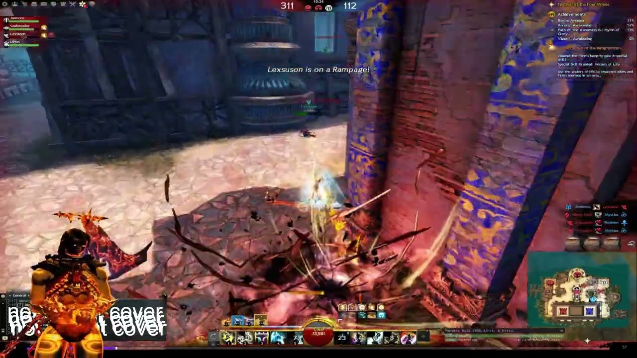 Glory Heal pursue his Condition Hammer Weaver dream | GW2 WvW Roaming & sPvP Holding | Outnumbered