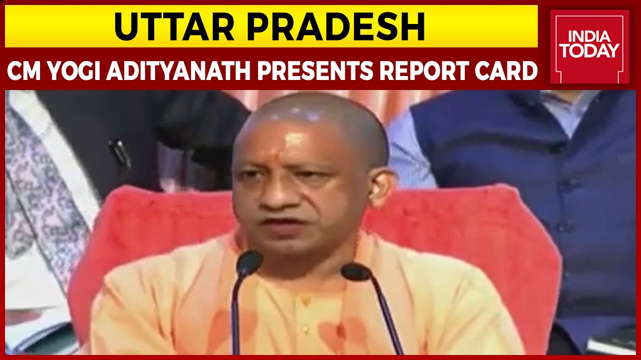Uttar Pradesh CM Yogi Adityanath Presents Report Card Post 4.5 Years In Government