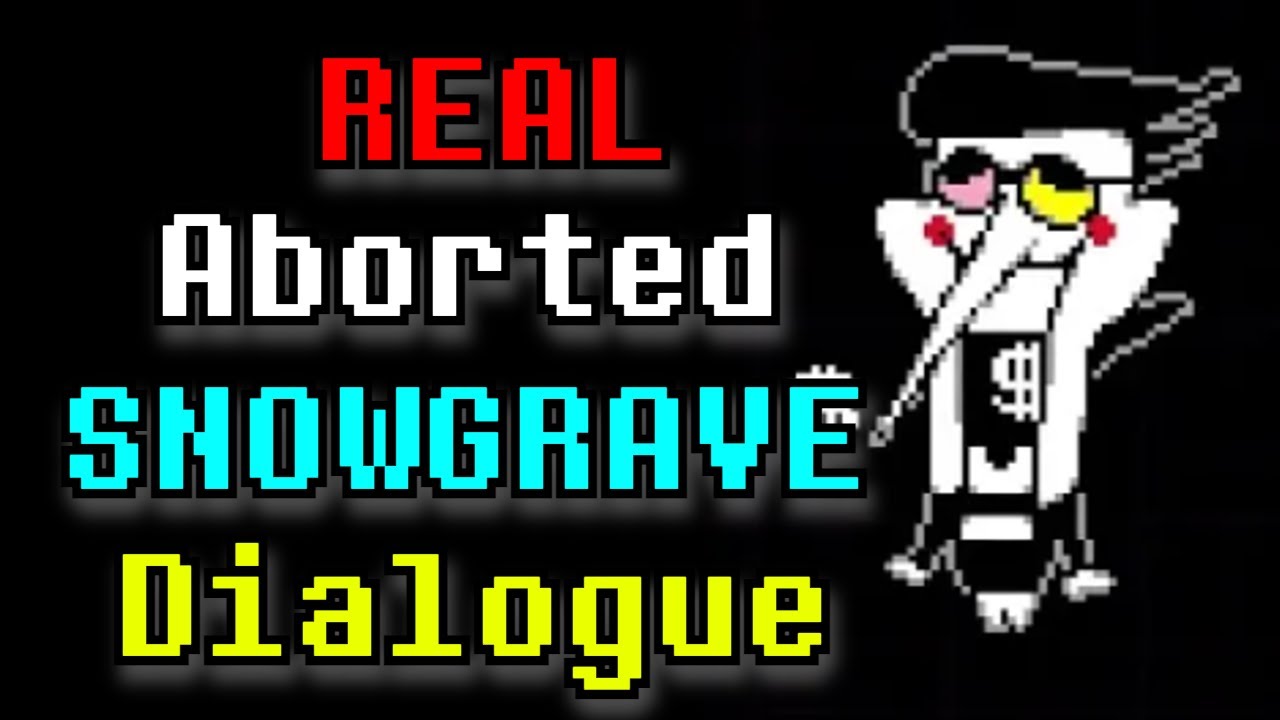 Spamton DOES have New Dialogue in an Aborted Snowgrave Run!