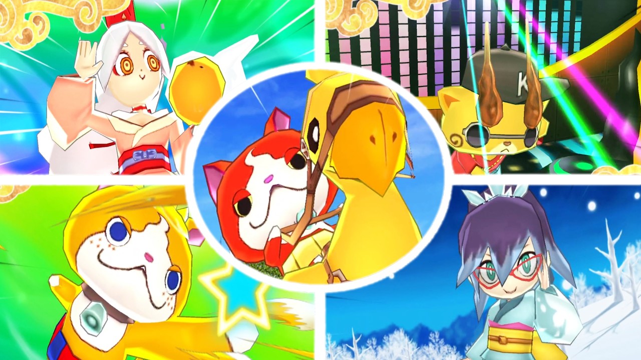 Yo-kai Watch 3: All Charming Yokai Soultimates Showcase