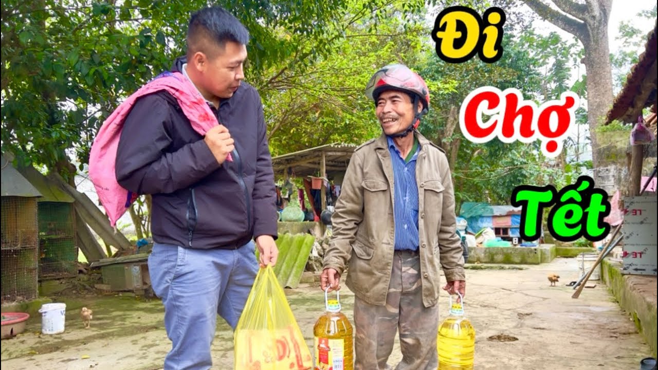 Đưa Bác Thông Đi Sắm Tết, Bác Thông Mua Quần Áo Cho Các Cháu Đón Tết | HUY ANH TV