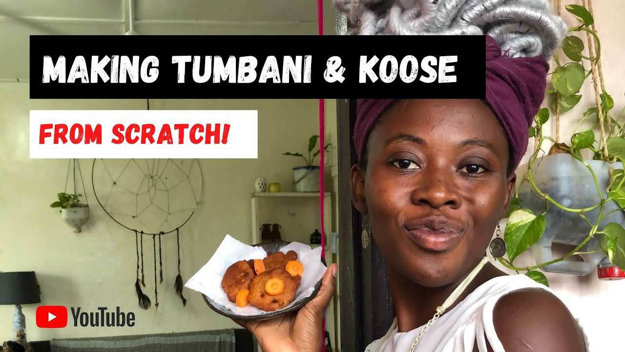 Making Tumbani and Koose (Akara) from Scratch SIMPLE!
