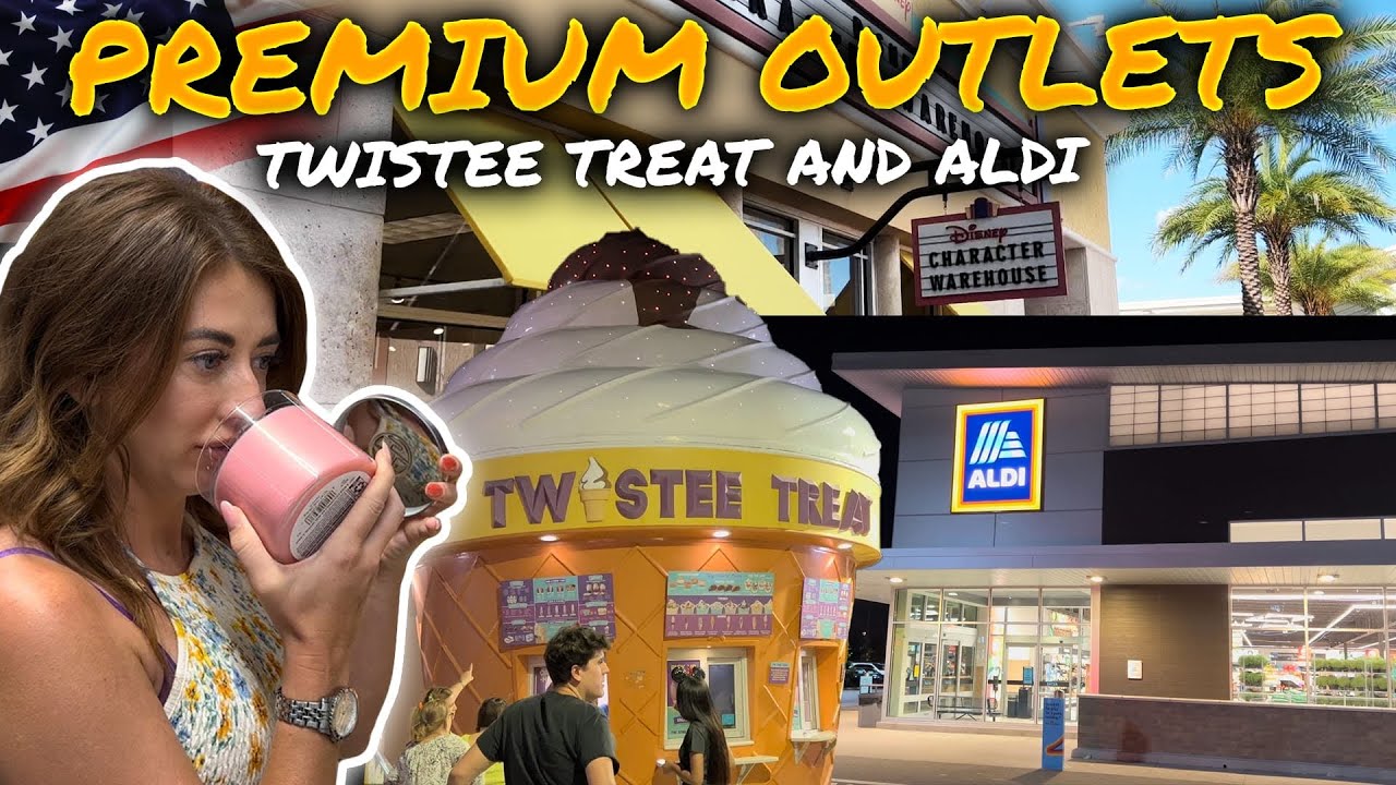 Aldi Orlando — это дёшево? Аутлет премиум-класса рядом с Диснейлендом во Флориде! 🇺🇸