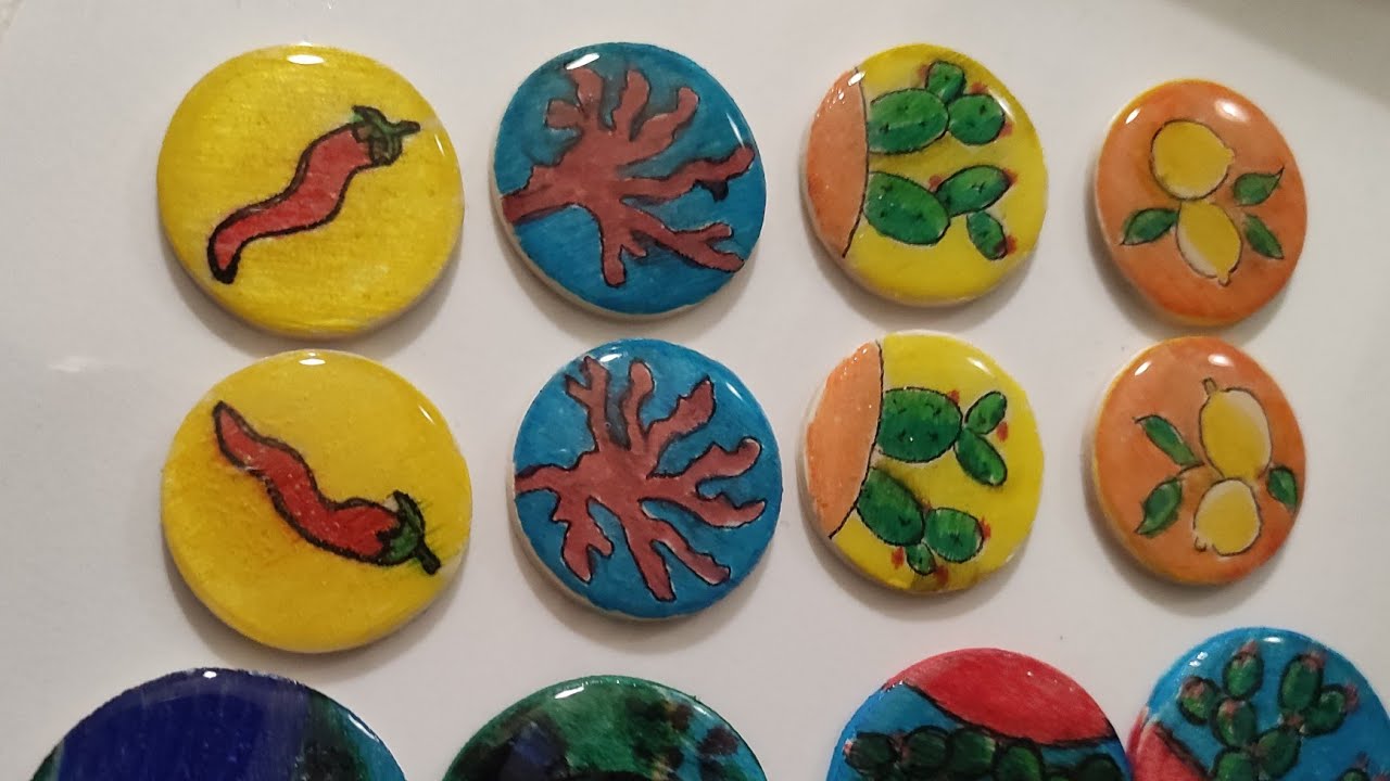 DIY cabochon legno e resina