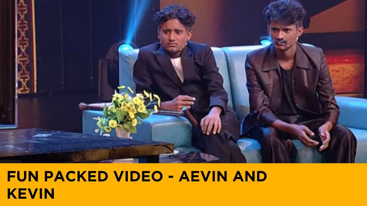 Golden performance of Aevin and Kevin | Oru Chiri Iru Chiri Bumber Chiri | manoramaMAX