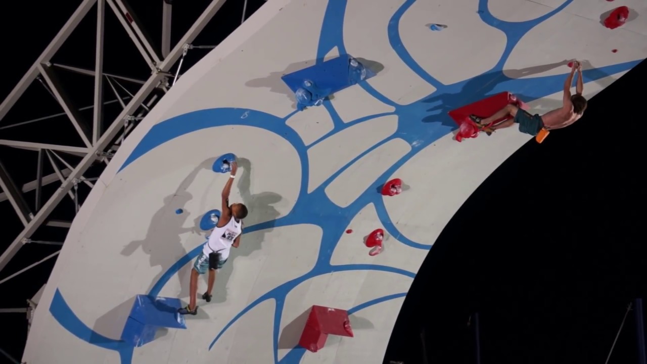 Kai Lightner and Daniel Woods' 1st climb at the Psicocomp 2014