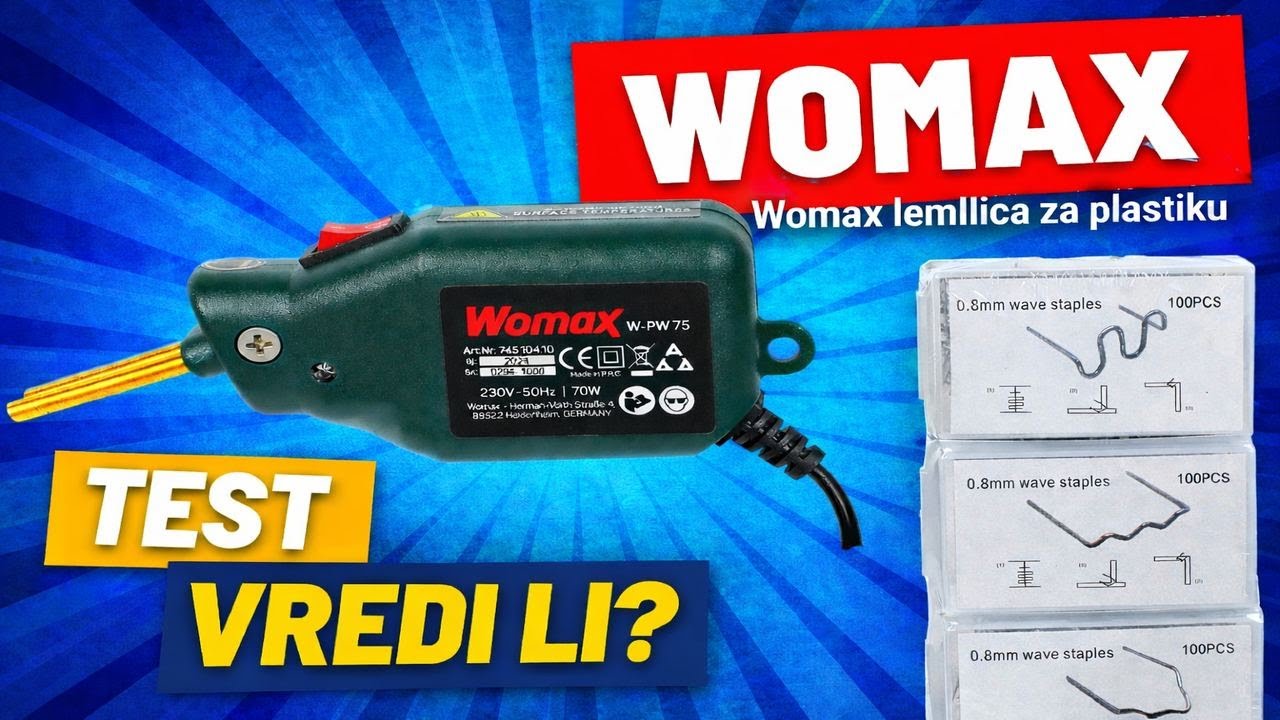 Womax lemilica za plastiku – da li vredi? | Iskrena recenzija i test