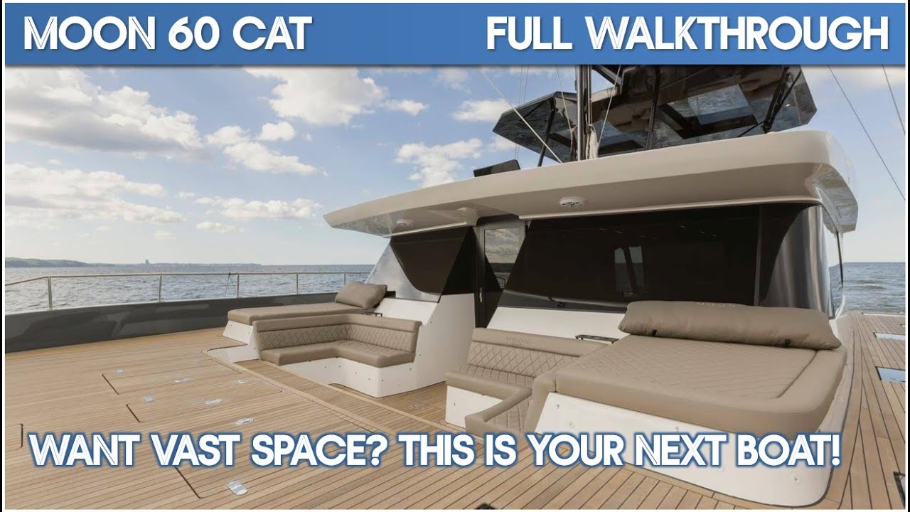 Moon 60 Cat I Полное прохождение I Морской канал