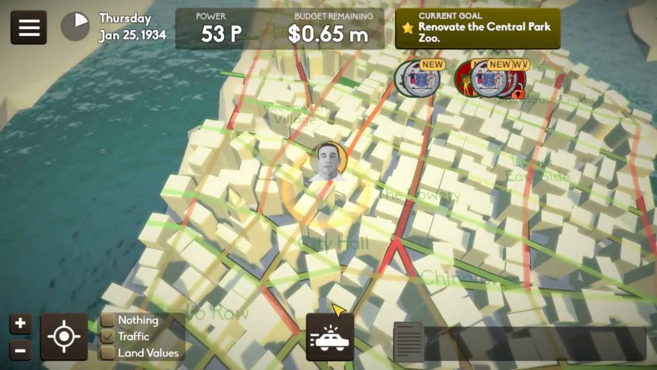 Good Authority (urban planning sim game) pre-alpha WIP gameplay
