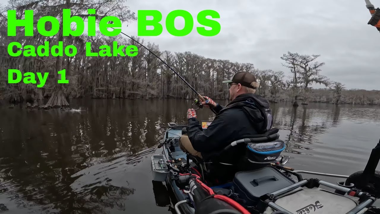 Hobie BOS - Caddo Lake - Bass Tournament - Day 1