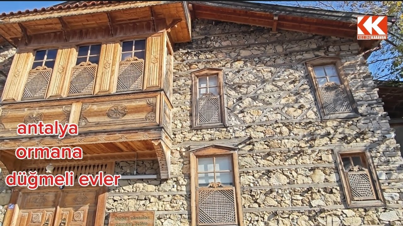 Antalya ormana düğmeli evler