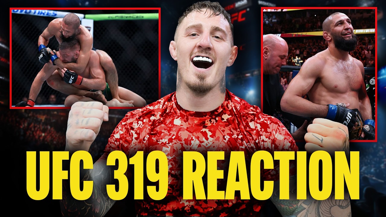Tom Aspinall Reacts To Khamzat Chimaev Masterclass At UFC 319 