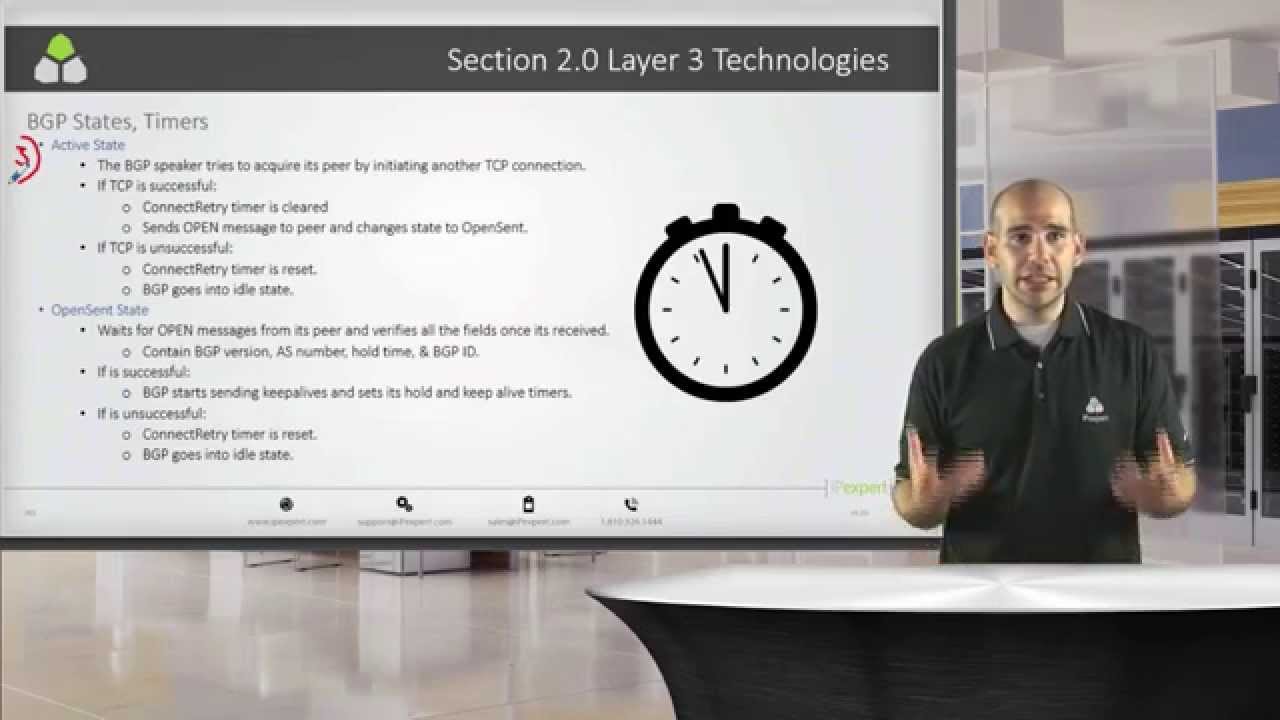 CCIE R&S Instructor JP Discussing BGP States