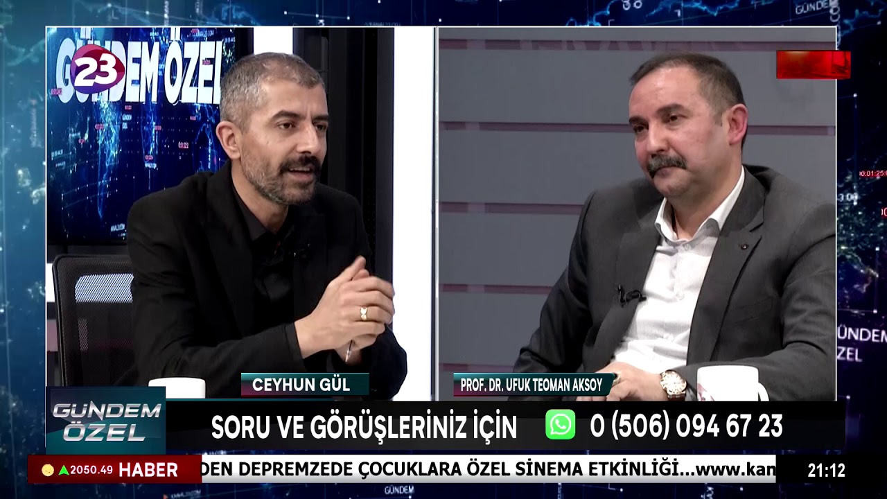 G&Uuml;NDEM &Ouml;ZEL / 04.02.2020 PROF. DR. UFUK TEOMAN AKSOY