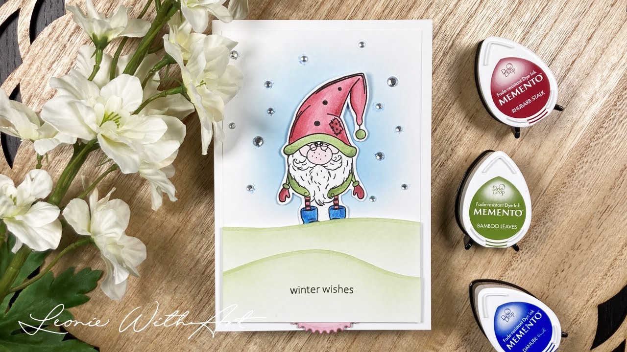 Nellie Snellen | Interactive Swinging Christmas Gnome Card