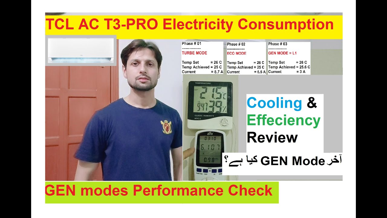 How much TCL AC T3 pro consuming electricity || TCL AC TAC 18T3-Pro 1.5 Ton Review