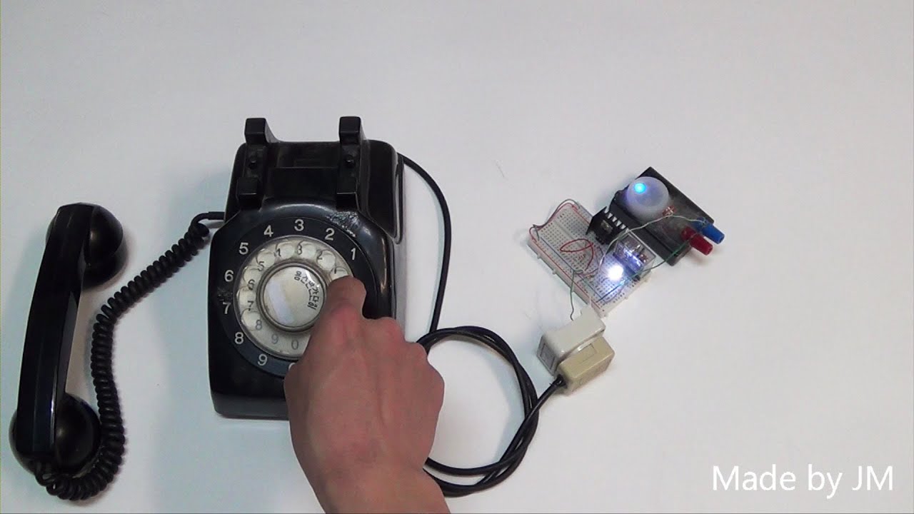 Rotary Dial Phone pulse test