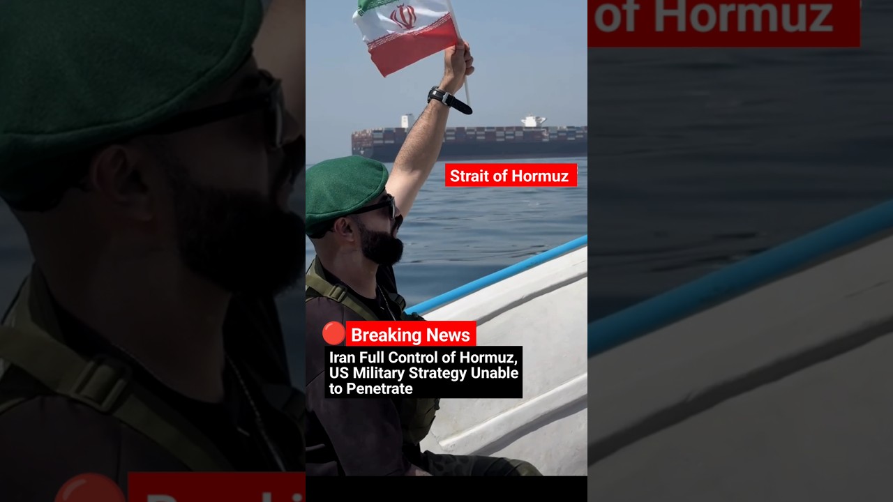 🔴 BREAKING NEWS: Iran Full Control of the Strait of Hormuz, US Military Strategy Unable to Penetrate