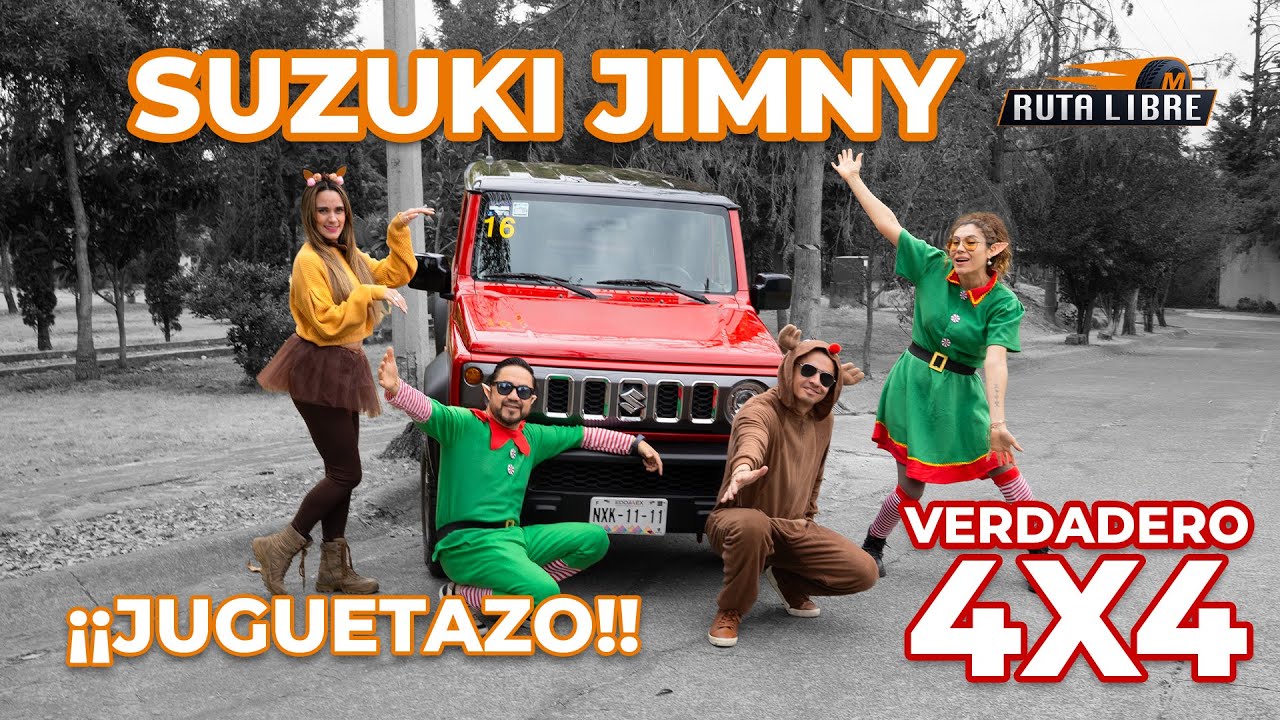 Esto es lo que Hace el Suzuki Jimny en Navidad
