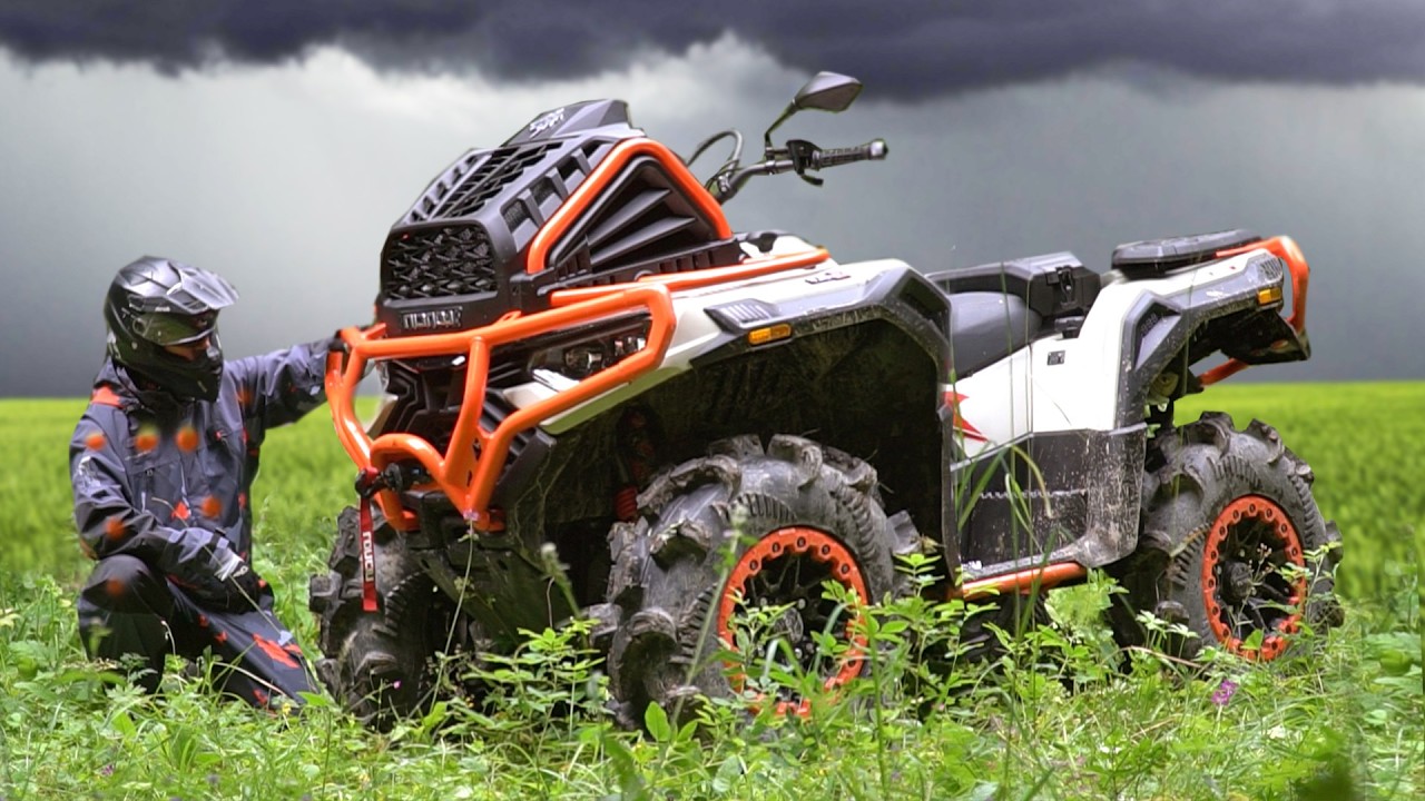 Newest ATV Loncin Xwolf 1000 MUD! Real beast for little money!