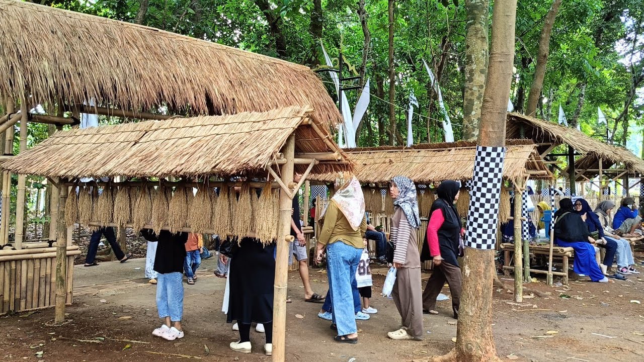 TERINSPIRASI KANG DEDI MULYADI‼️PASAR SASAGARAN - ZADOEL DESA DANGDEUR DIKUNJUNGI RIBUAN WISATAWAN  