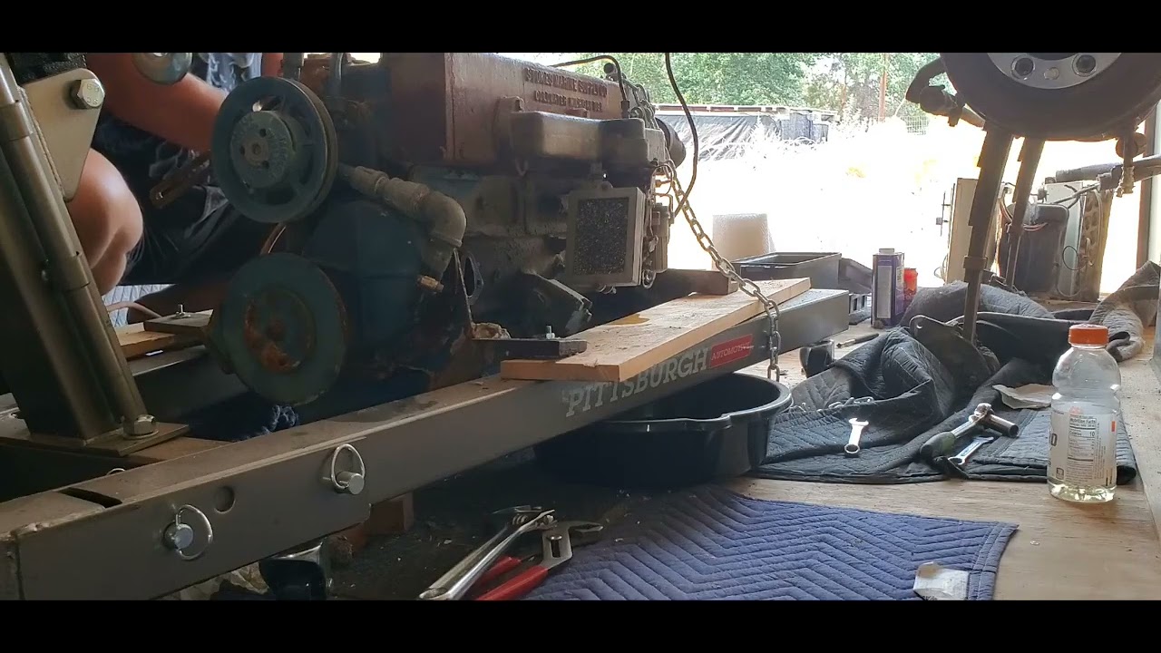 1950 Willys L161 Lightning, first start  Will it run