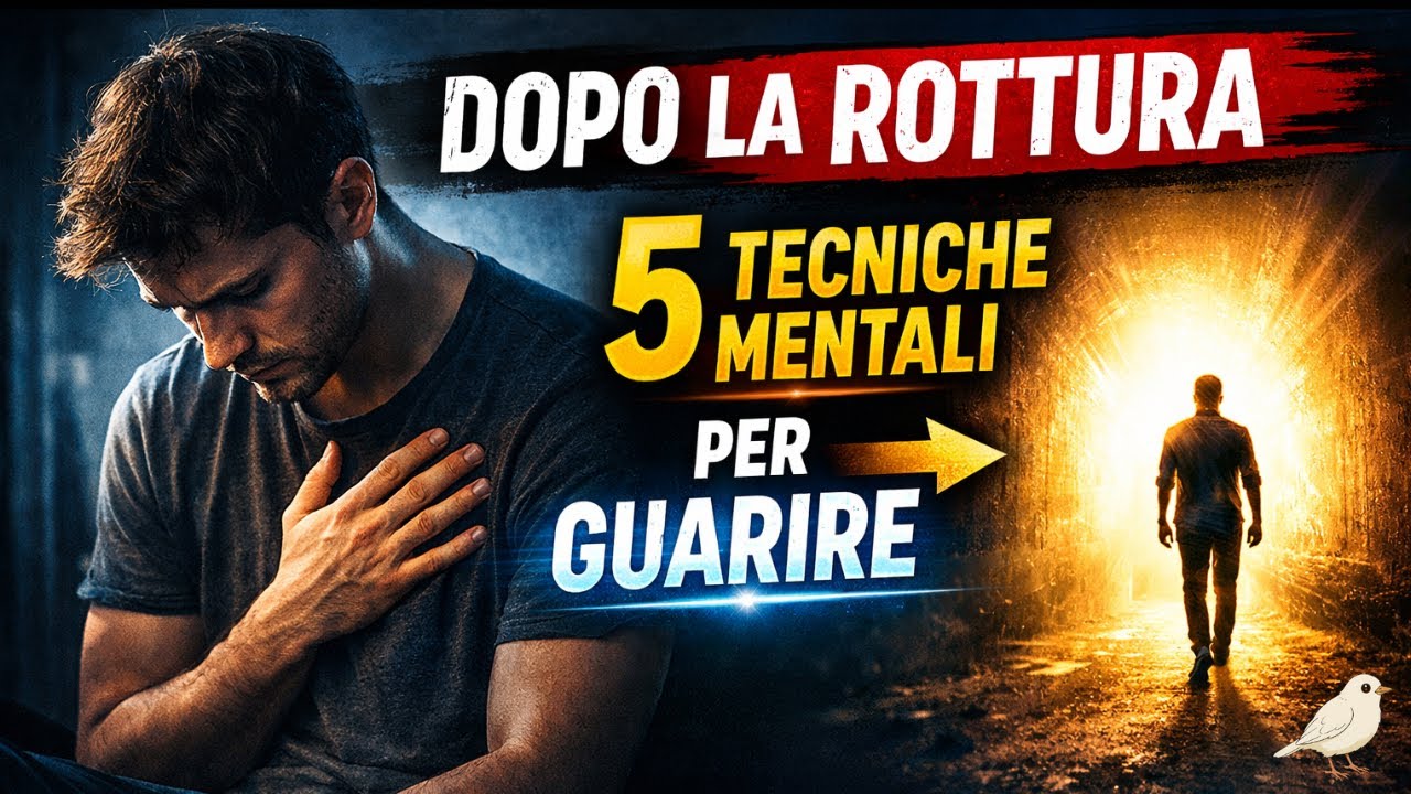DOPO UNA ROTTURA: 5 TECNICHE MENTALI PER NON CROLLARE