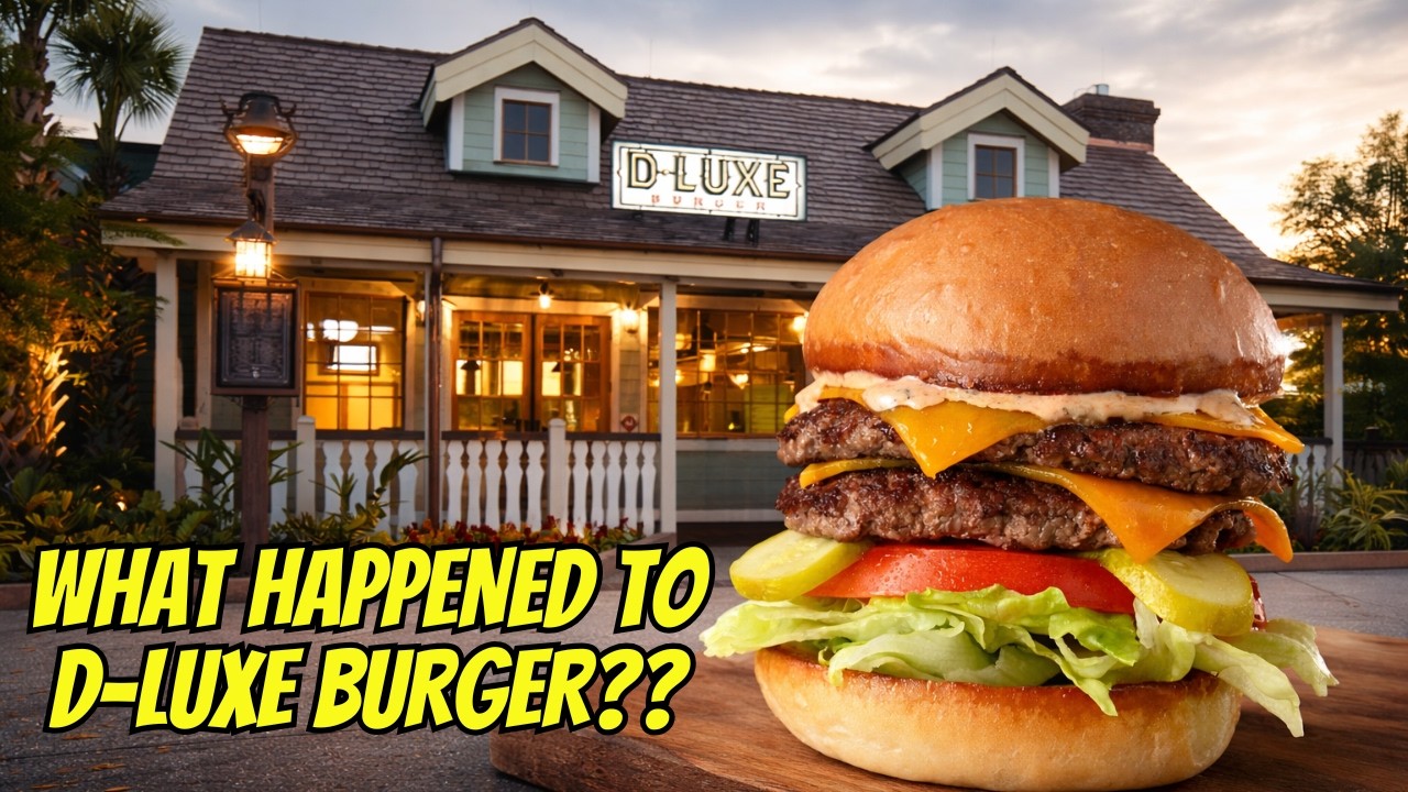 Неужели бургерная D Luxe Burger в Disney Springs теперь совсем отстойная?