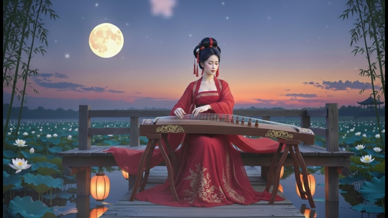 เพลงจีนนี้ ทำให้หัวใจสงบทันที | Erhu Most Beautiful Zen Music 🌸 Gu Zhen Fragrant Flowers