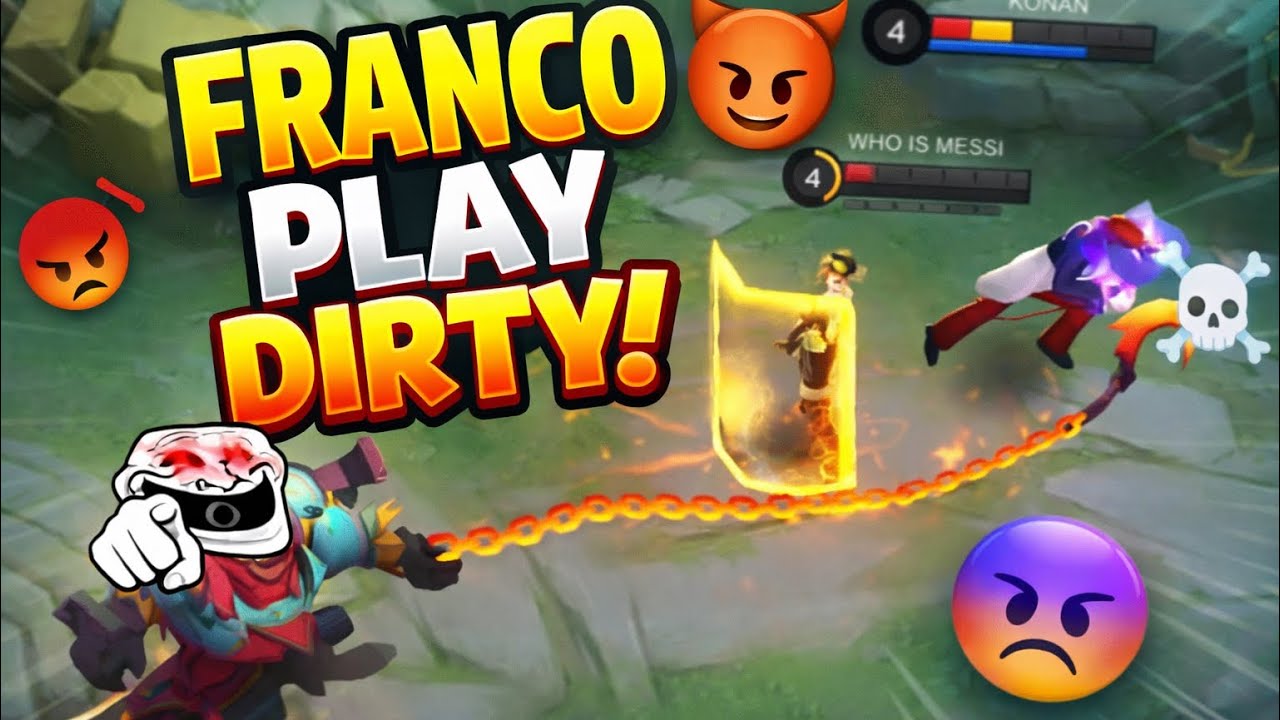 FRANCO Hook = LANCELOT Nightmare 😈 Full Comedy Gameplay | MLBB
