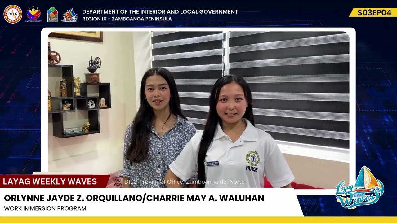 Layag Weekly Waves - S03E04 (February 01-07, 2026) | DILG LGRRC IX
