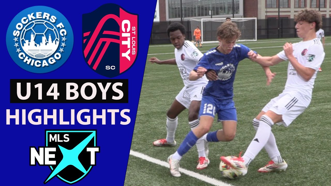 Sockers FC vs St Louis City | U14 MLS Next Highlights | Defensive Battle! [April 2025]