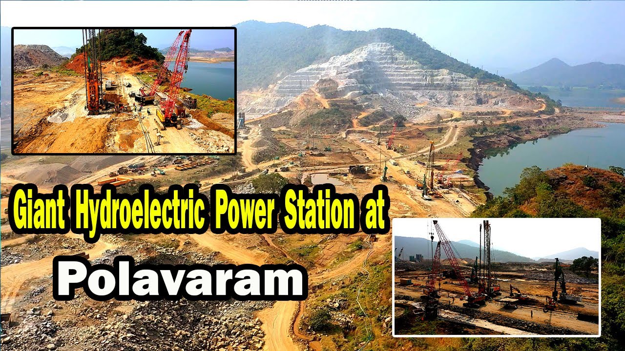 Giant Hydroelectric Power Station at Polavaram || Best Projects In India