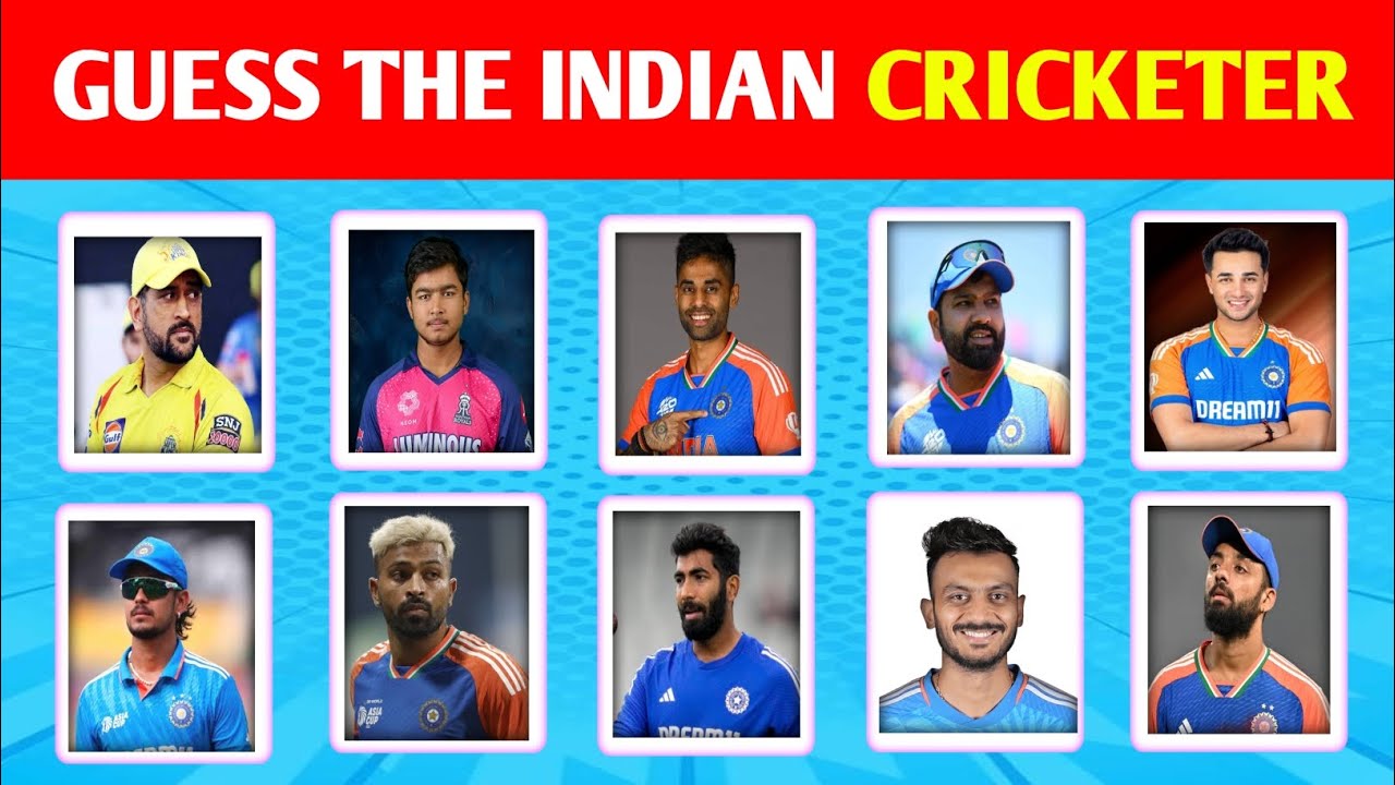 🏏🇮🇳 Guess The Indian Cricketer in 5 Seconds! Cricket Quiz 2026 Challenge  #cricketquiz #guessthelogo
