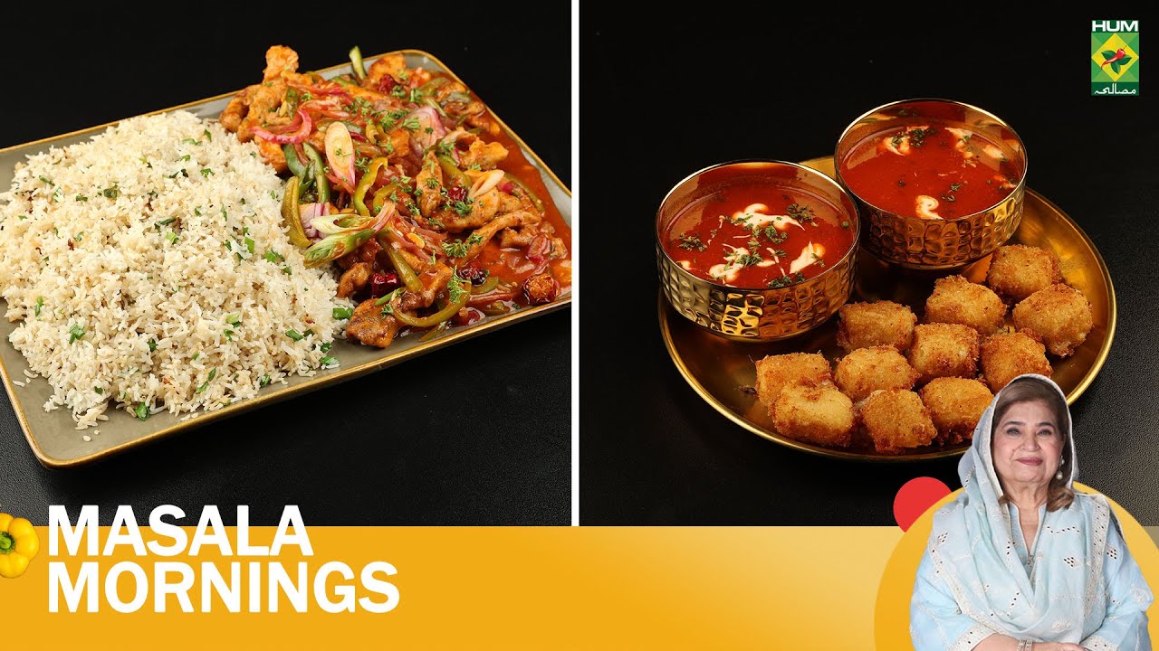 Chicken Dragon Rice Platter & Cream Tomato Soup | Shireen Anwar | Masala Mornings | 27 Nov 25