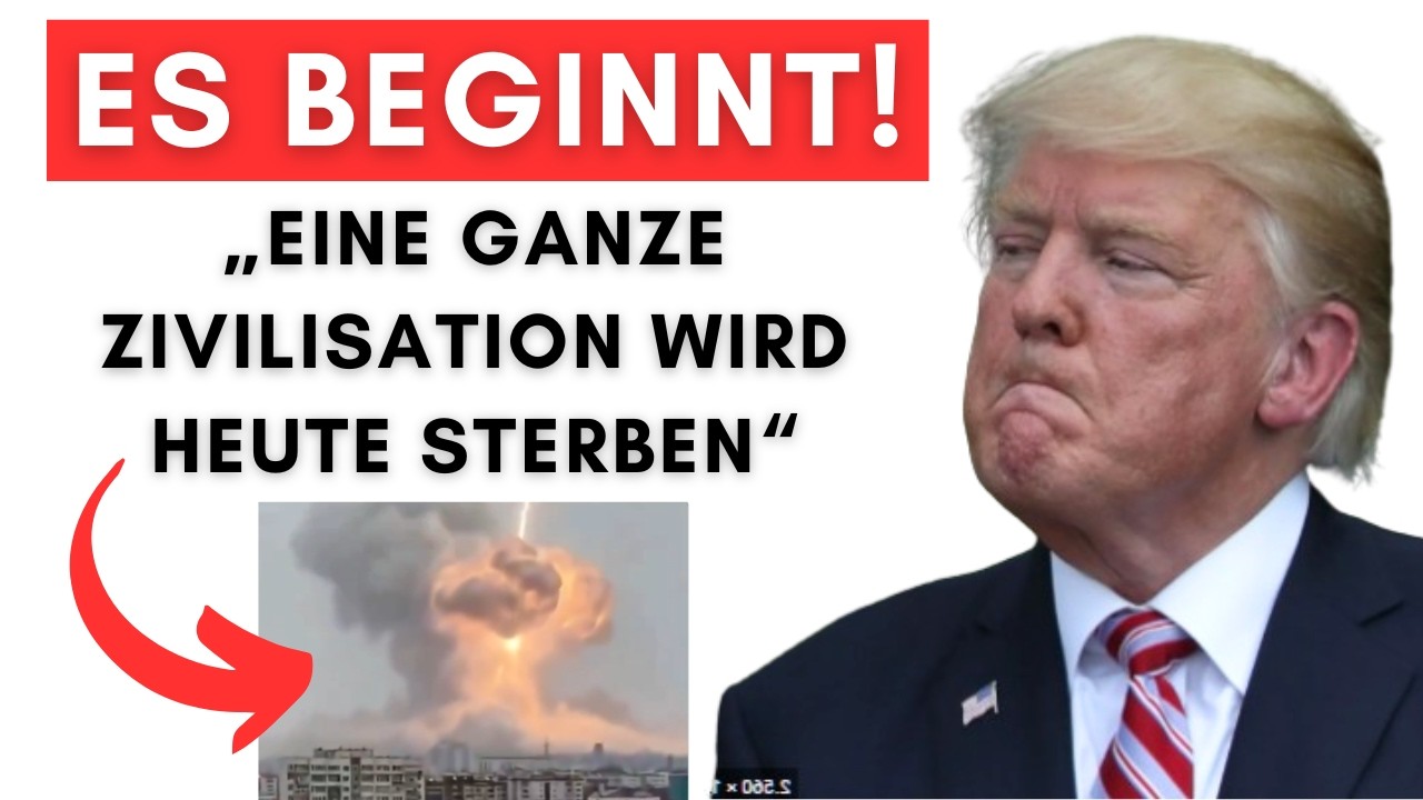 Trump k&uuml;ndigt Ausl&ouml;schung von Millionen Menschen an - Erste Angriffe haben begonnen!
