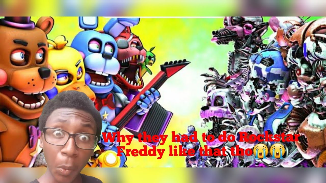 [SFM FNaf] Nightmare SL vs Rockstar @AnimationTime reaction